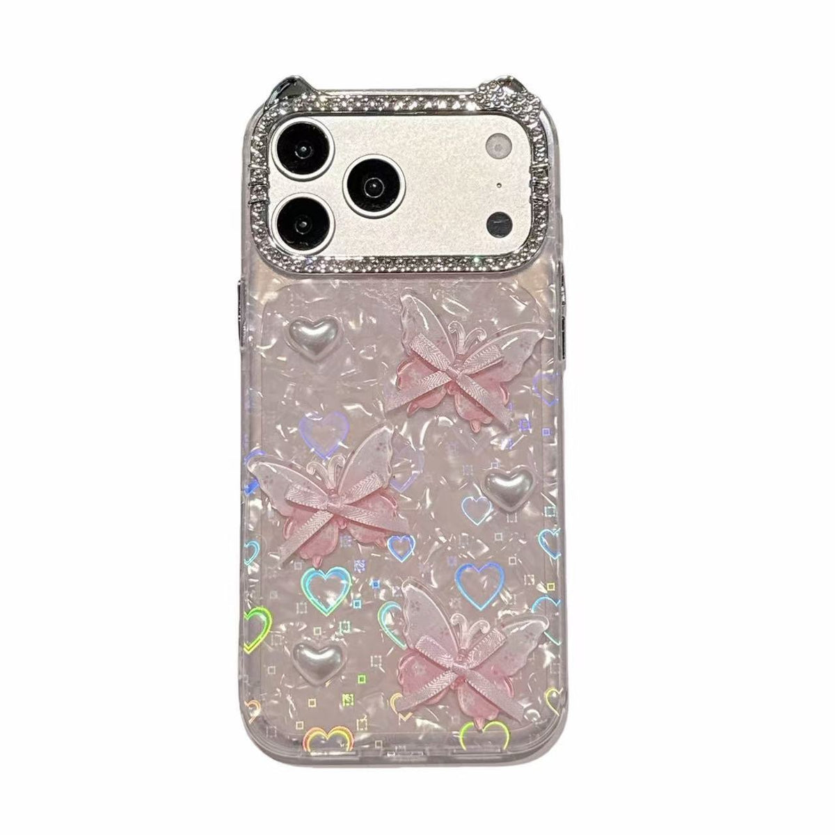 Iphone case with small ribbon