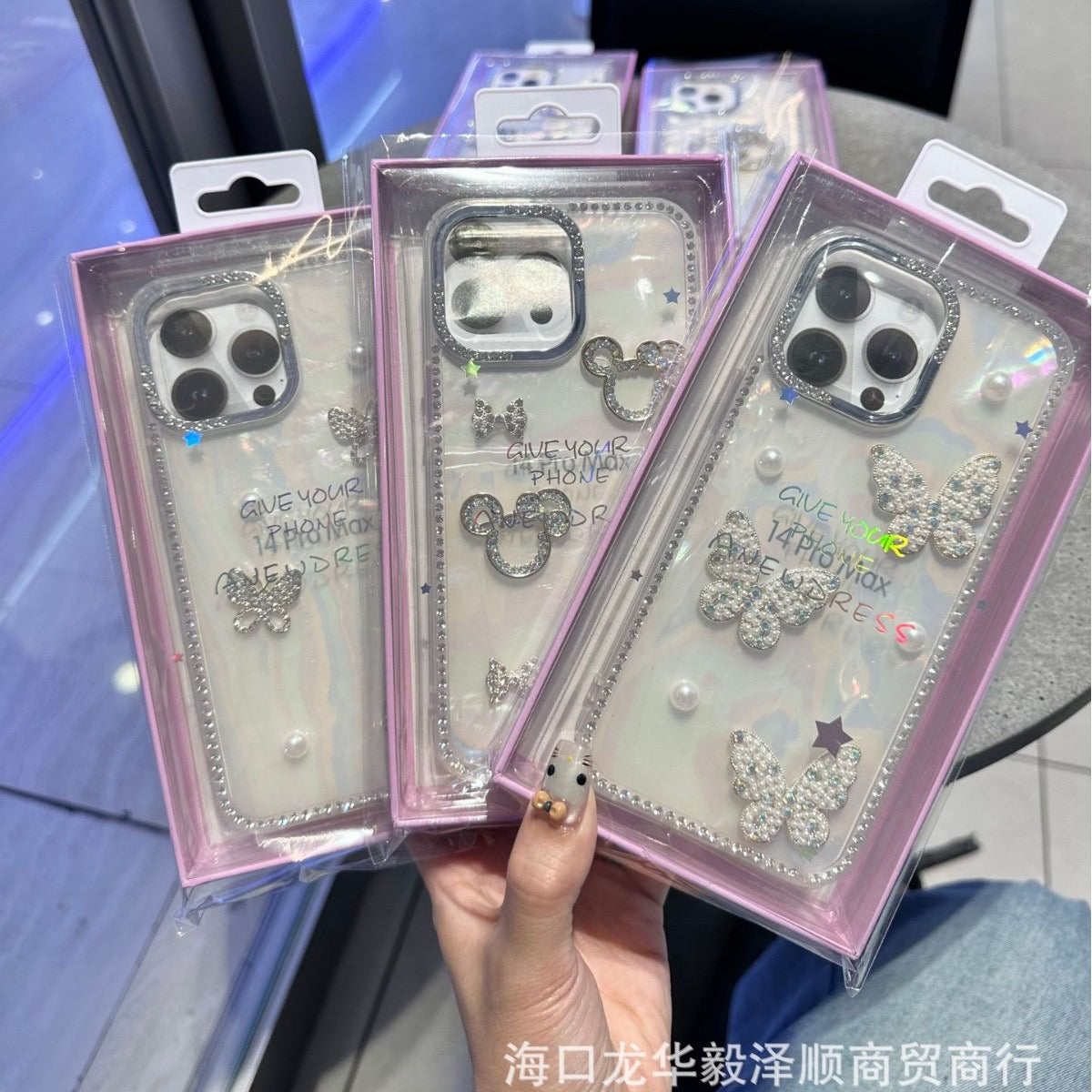 Acrylic Case iphone Holographic 3D
