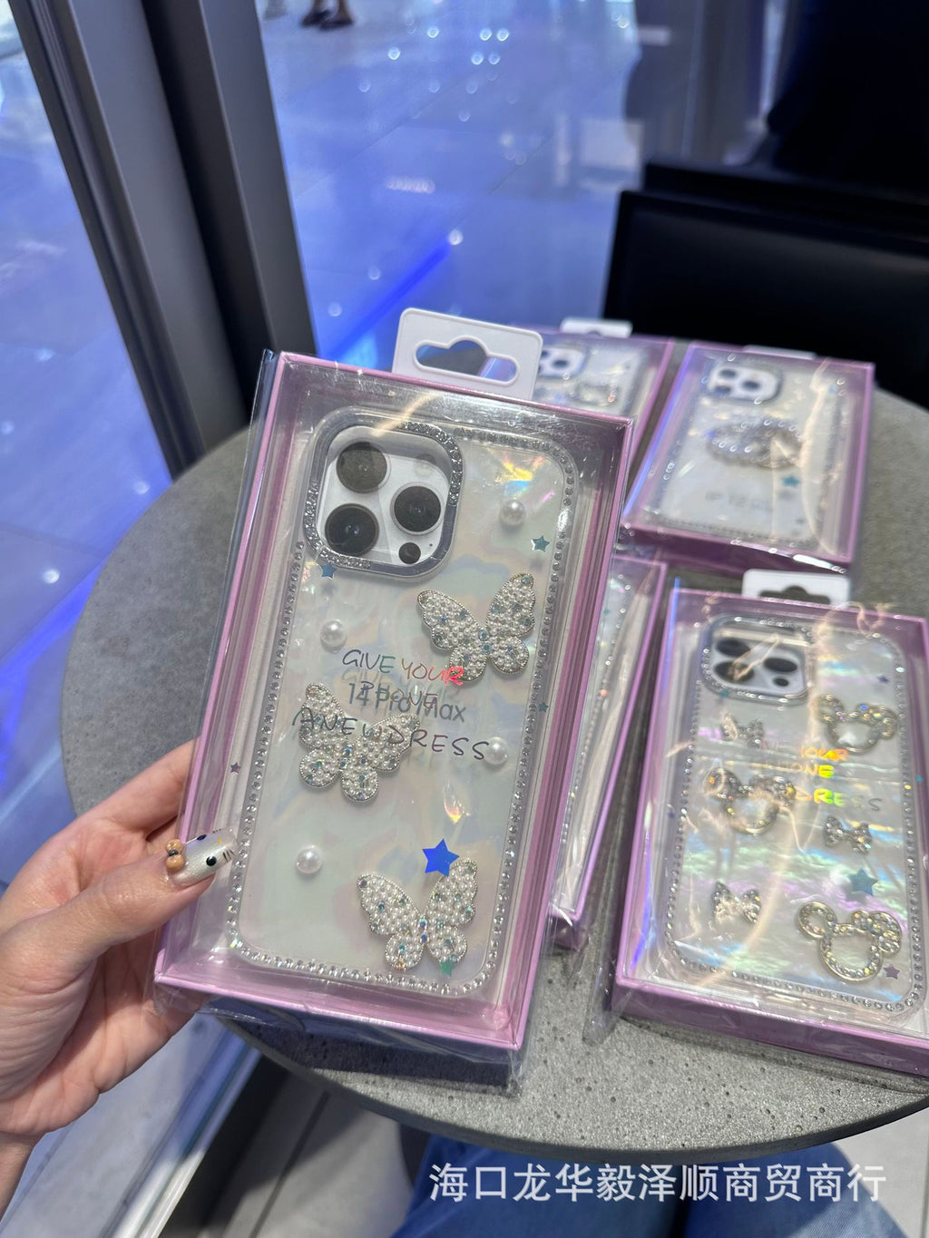 Acrylic Case iphone Holographic 3D