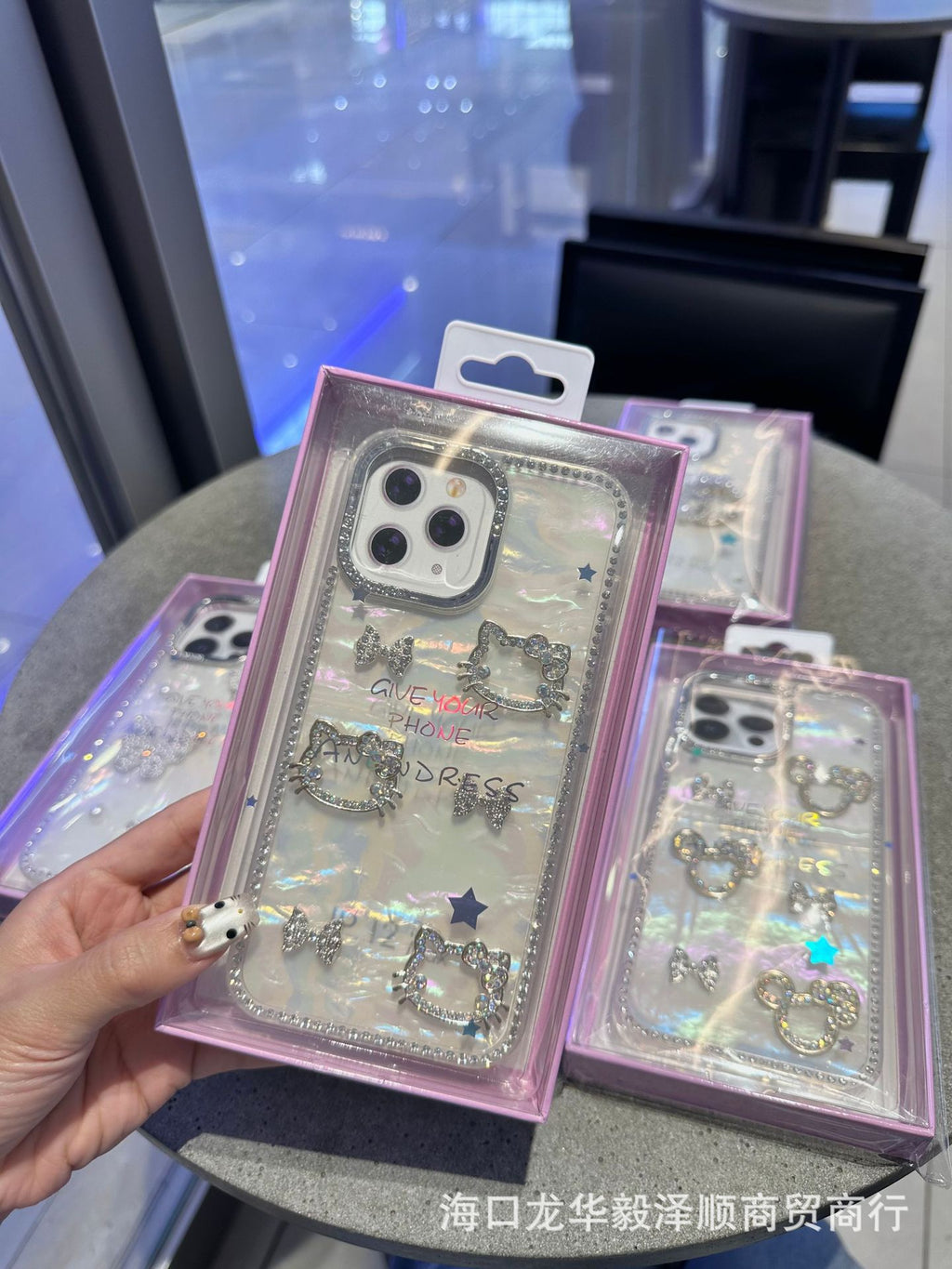 Acrylic Case iphone Holographic 3D