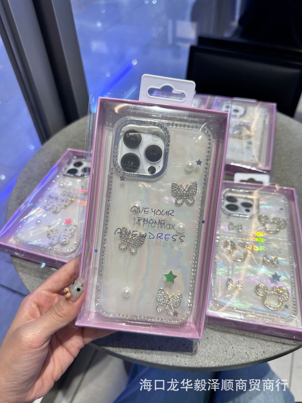 Acrylic Case iphone Holographic 3D