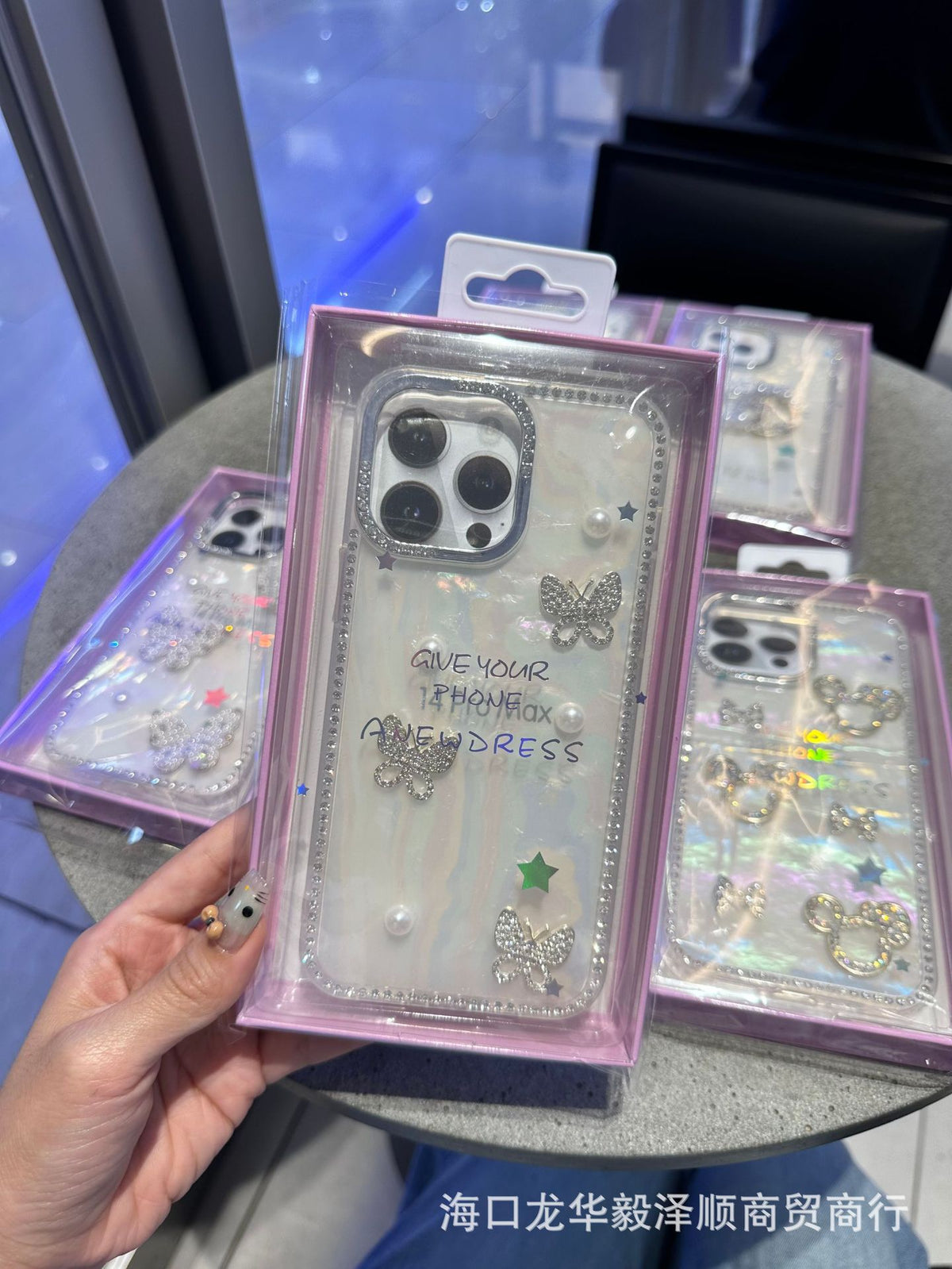 Acrylic Case iphone Holographic 3D