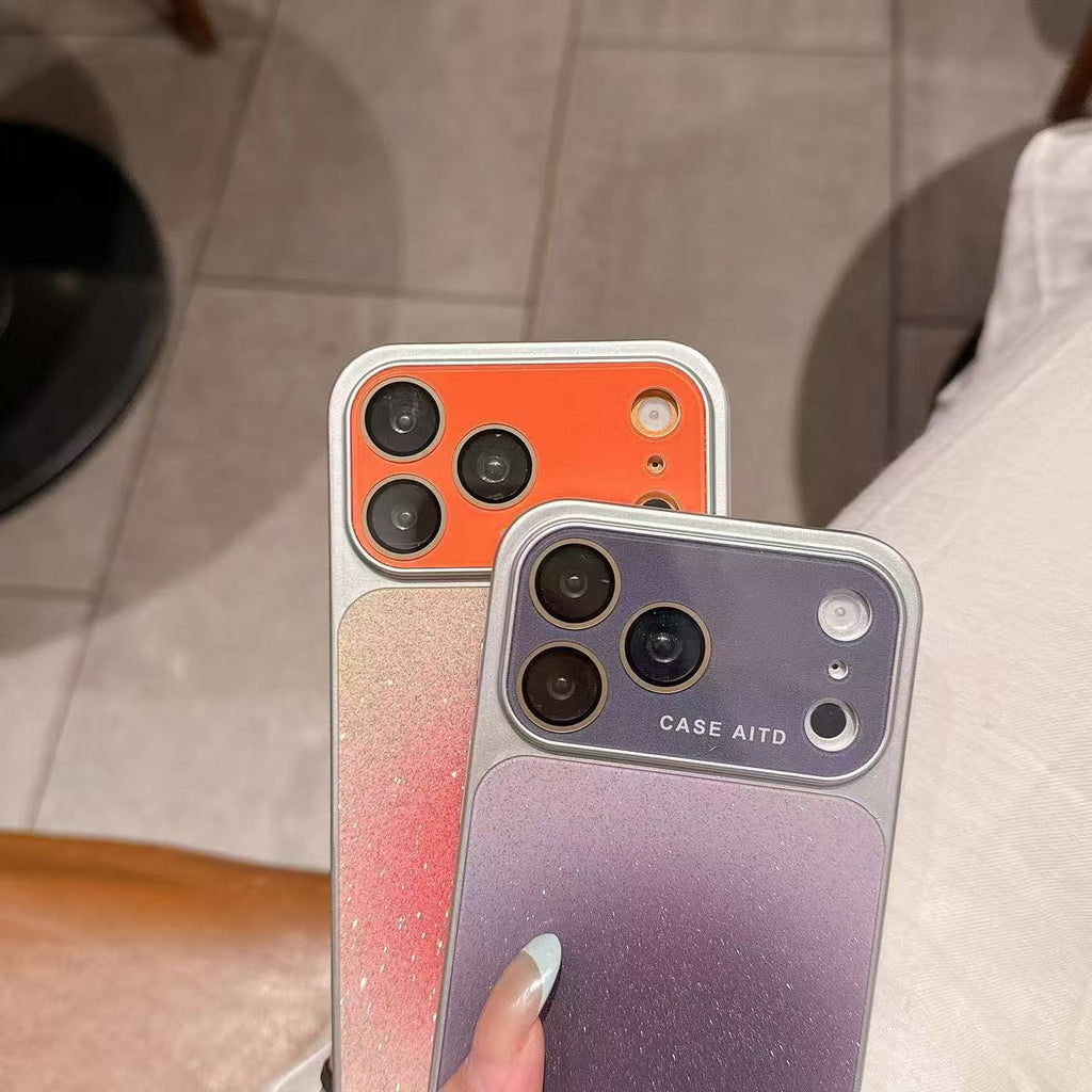 Acrylic Glitter Gradient Case Iphone