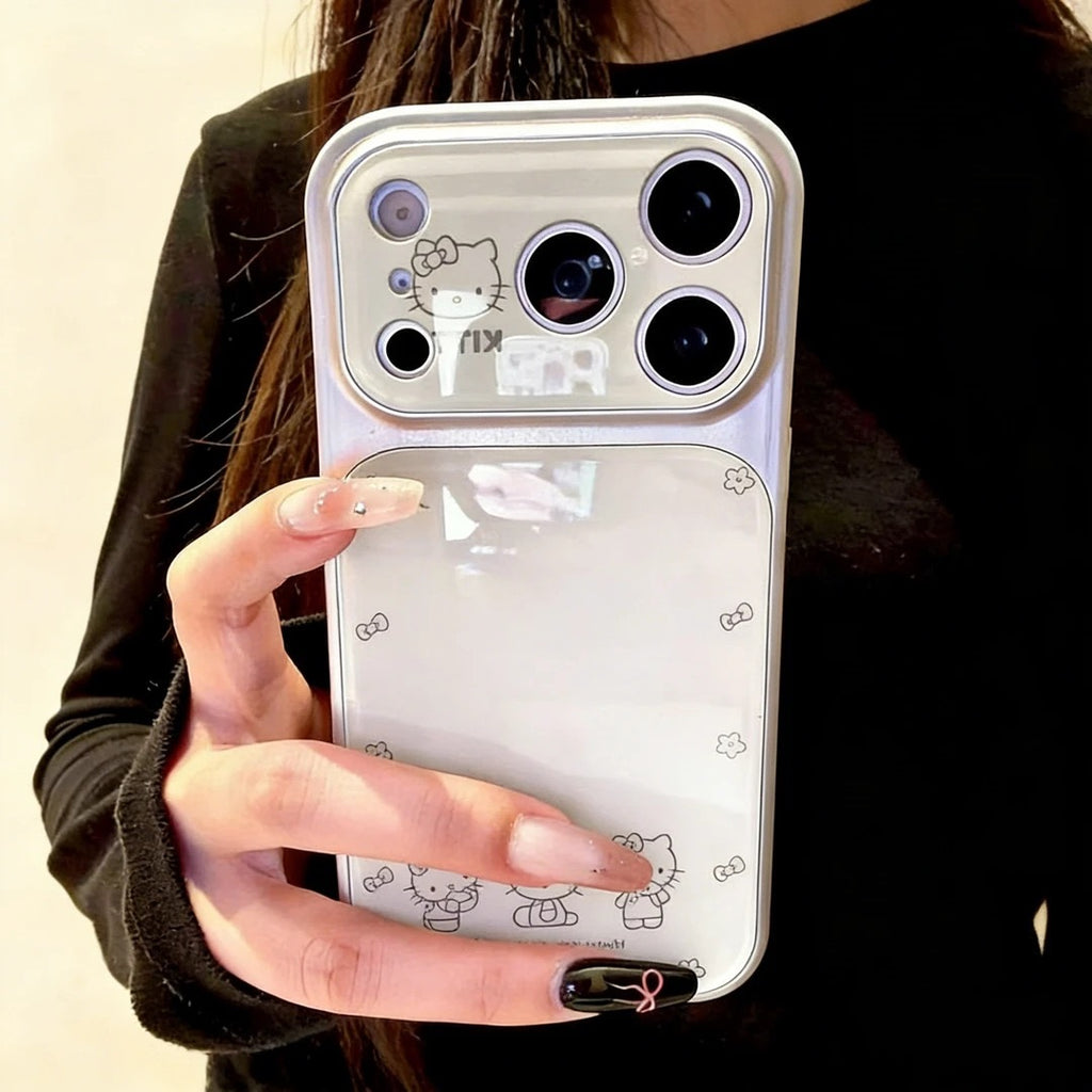 Hello Kitty 2-in-1 Case iPhone Soft Edge & Hard Back Plate
