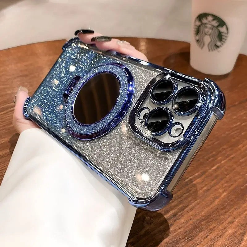 Glitter miror case iPhone