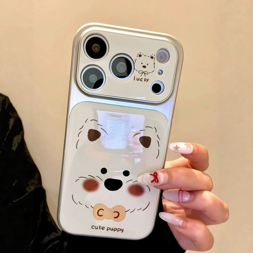 Cute Bear Acrylic Case iPhone