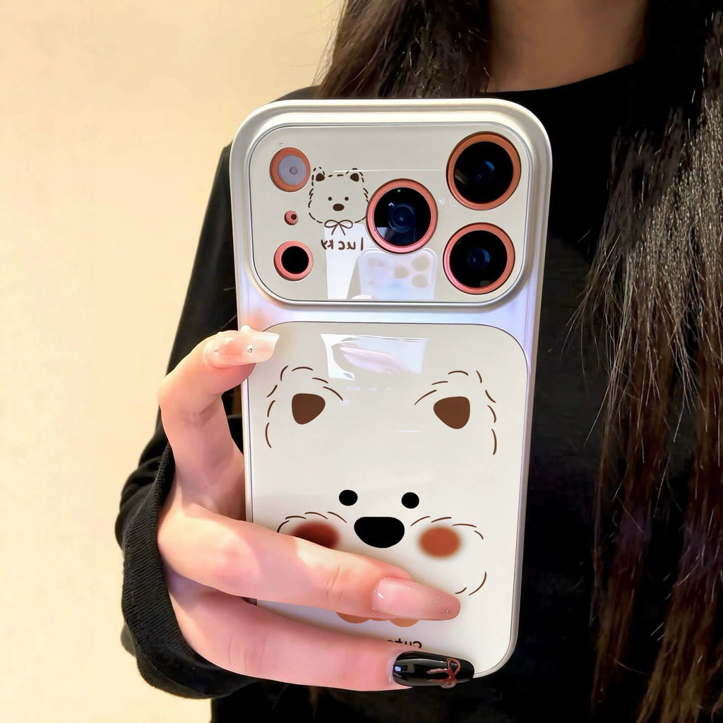 Cute Bear Acrylic Case iPhone