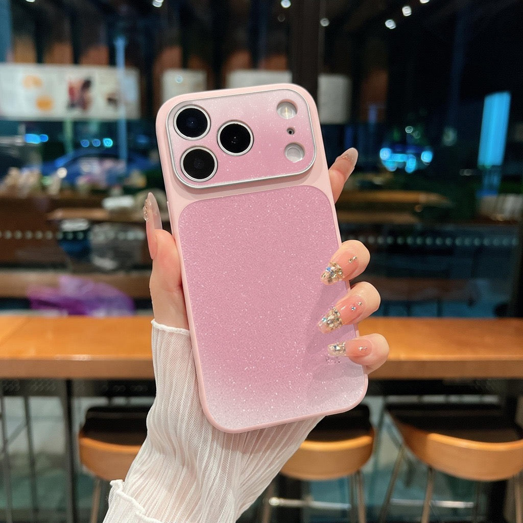 Gradient Glitter Acrylic Phone Case iPhone