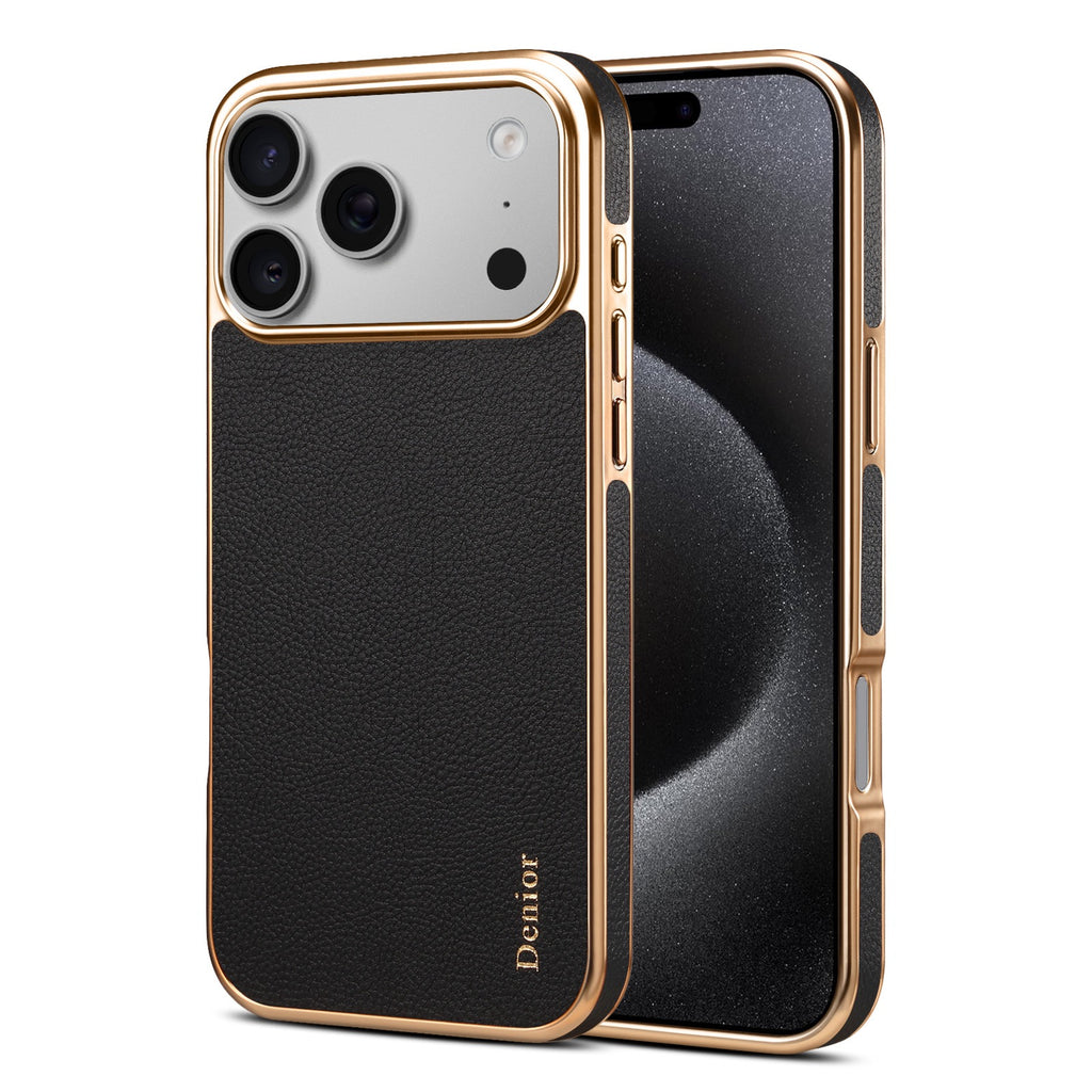 English: Genuine Oil Wax Leather Phone Case