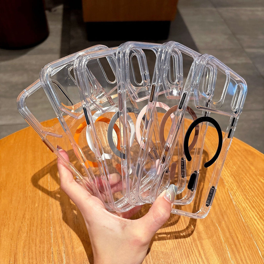Clear Acrylic Magnetic Phone Case