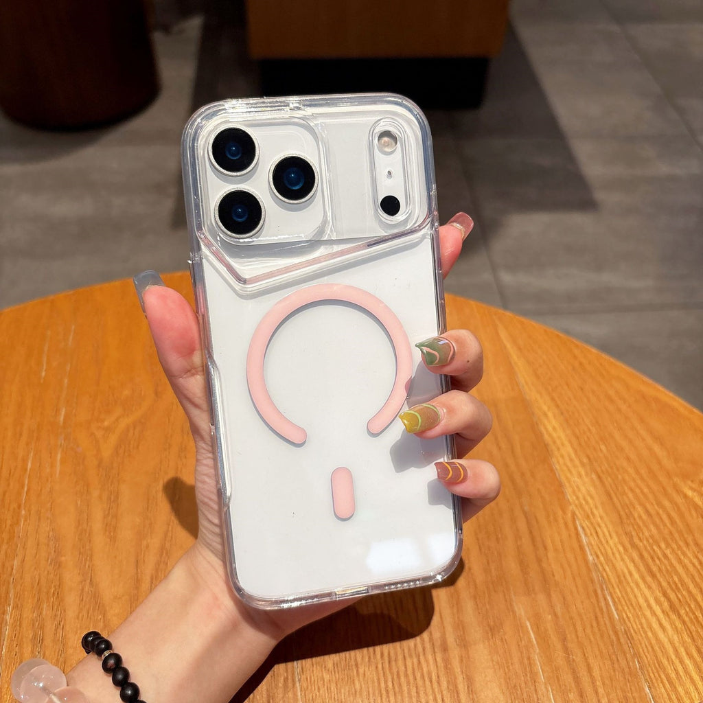 Clear Acrylic Magnetic Phone Case