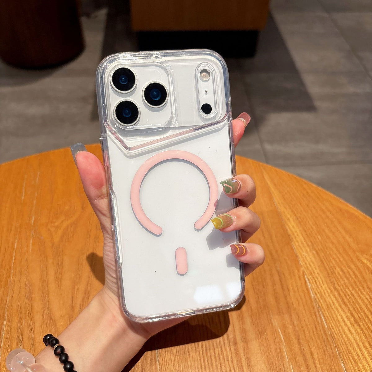 Clear Acrylic Magnetic Phone Case