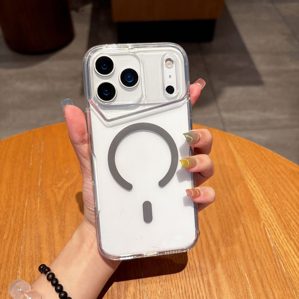 Clear Acrylic Magnetic Phone Case