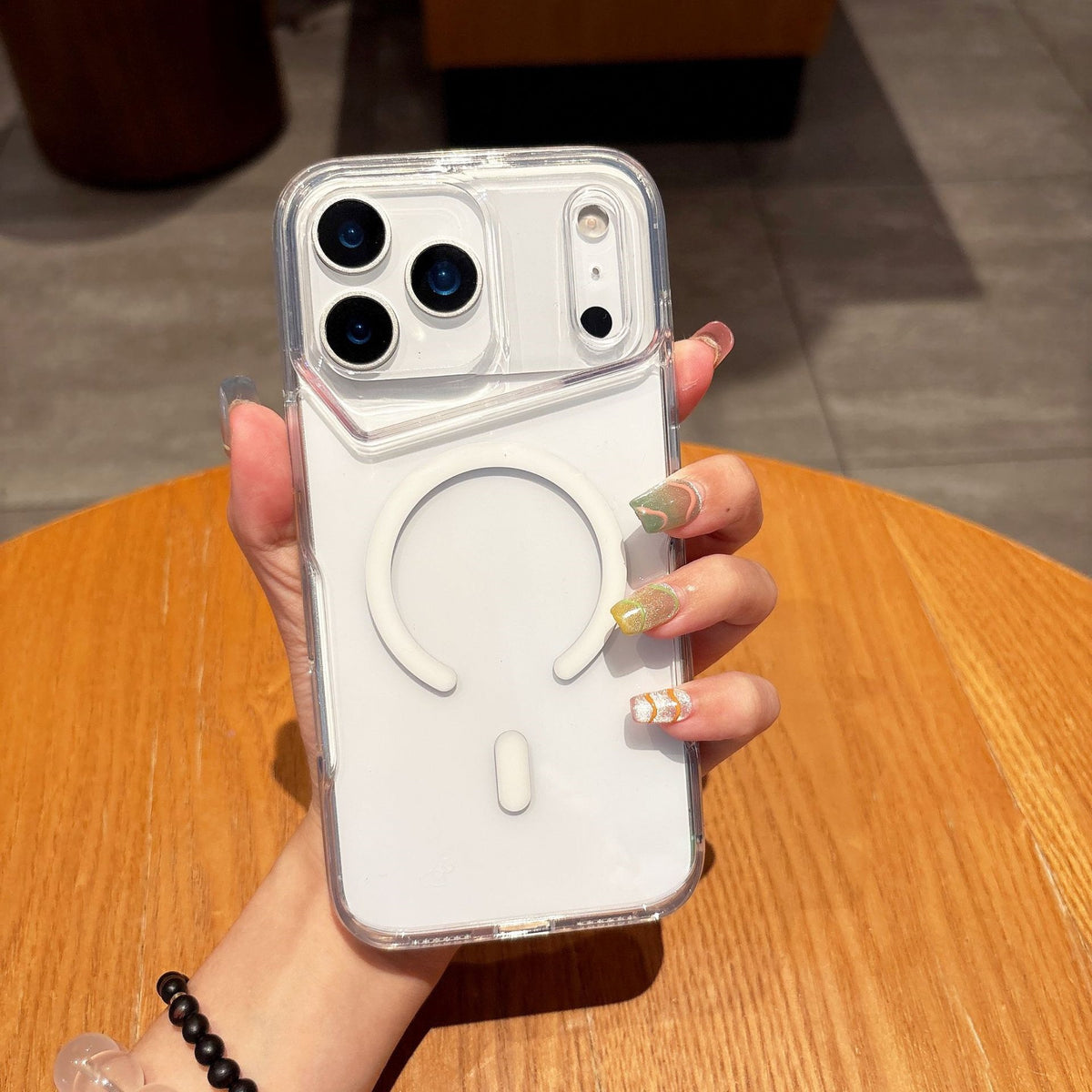 Clear Acrylic Magnetic Phone Case