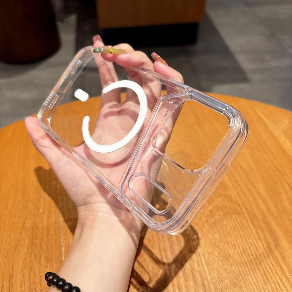 Clear Acrylic Magnetic Phone Case