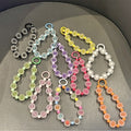 Frosted Beaded Phone Charm