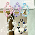 Cute Pixel Heart Acrylic Phone Charm
