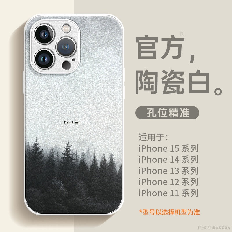 Premium Lambskin Leather Case iPhone