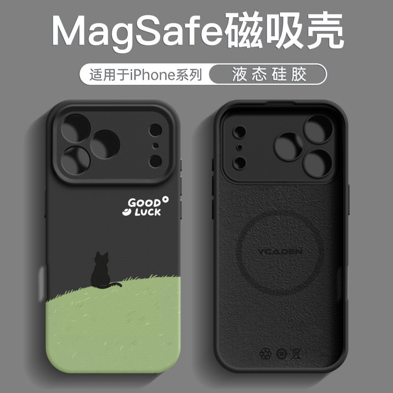 iPhone case with cat picture
