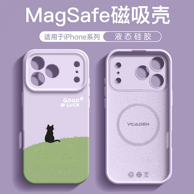 iPhone case with cat picture