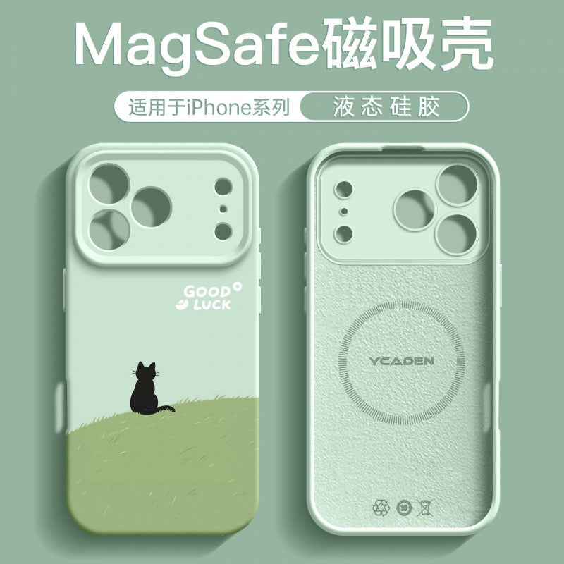 iPhone case with cat picture