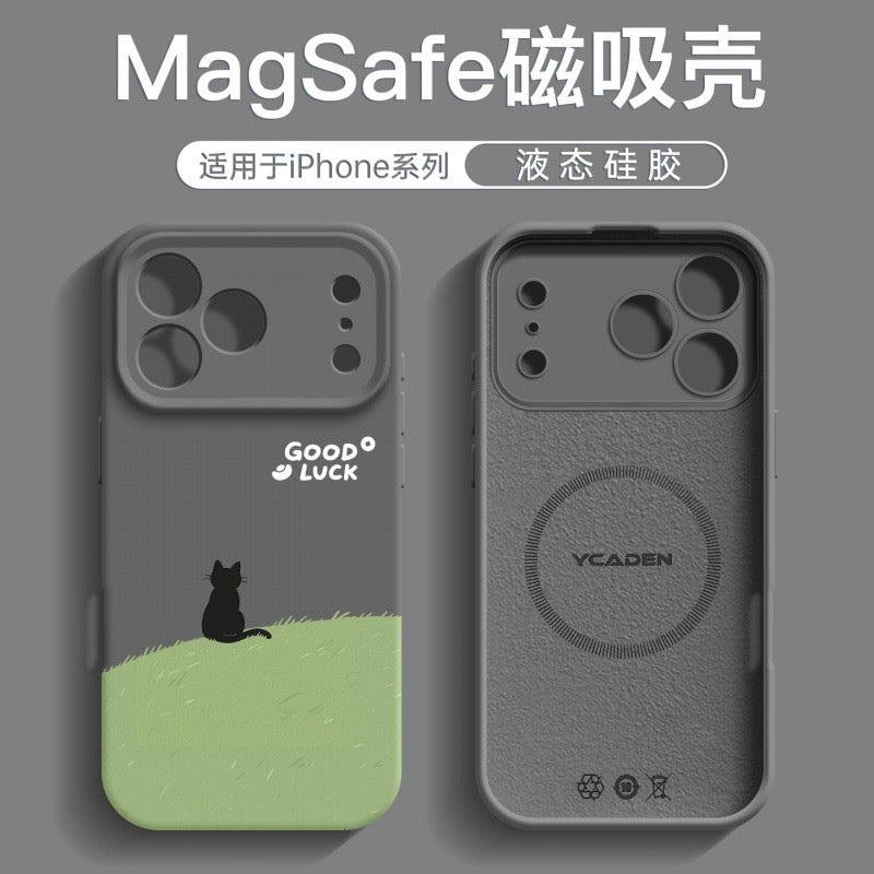 iPhone case with cat picture