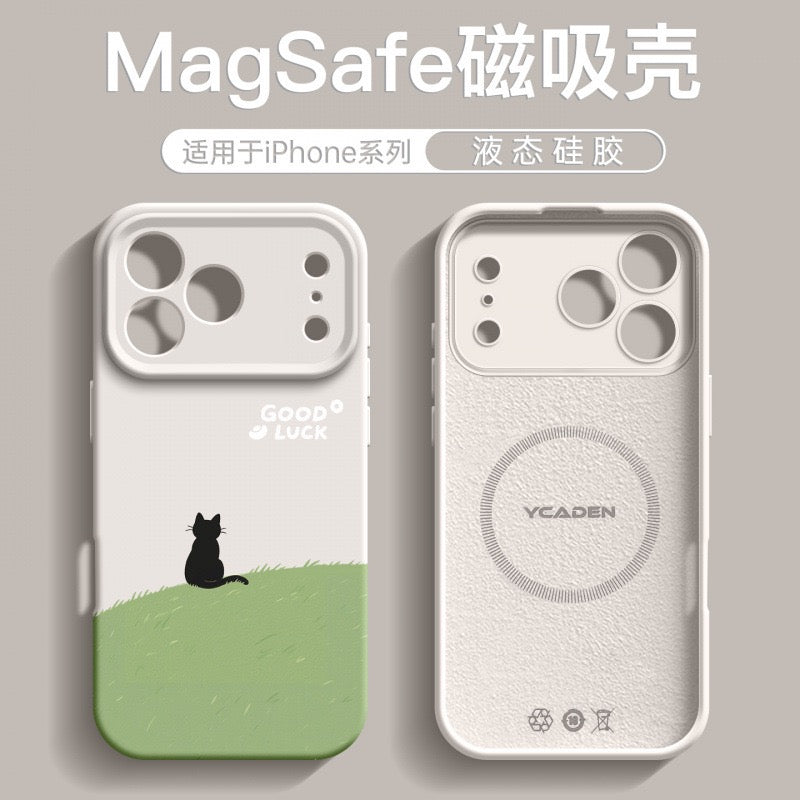 iPhone case with cat picture