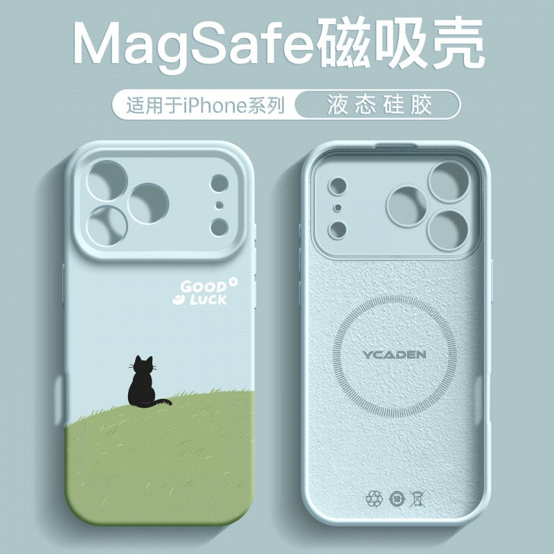 iPhone case with cat picture