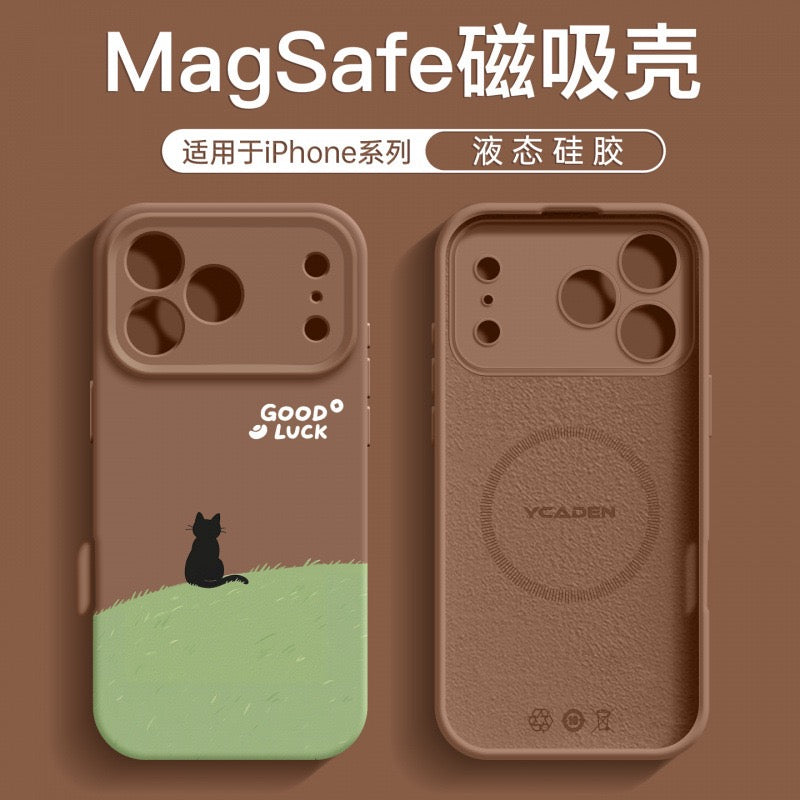 iPhone case with cat picture