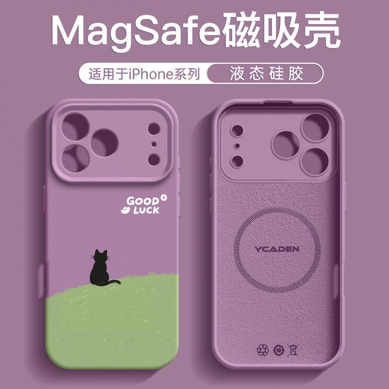 iPhone case with cat picture