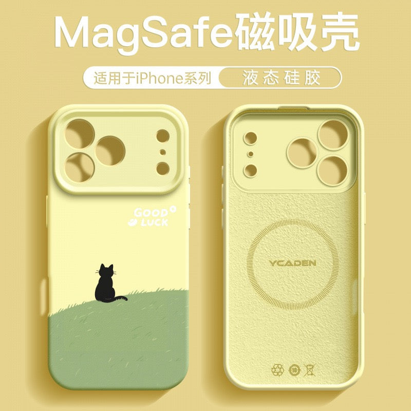 iPhone case with cat picture