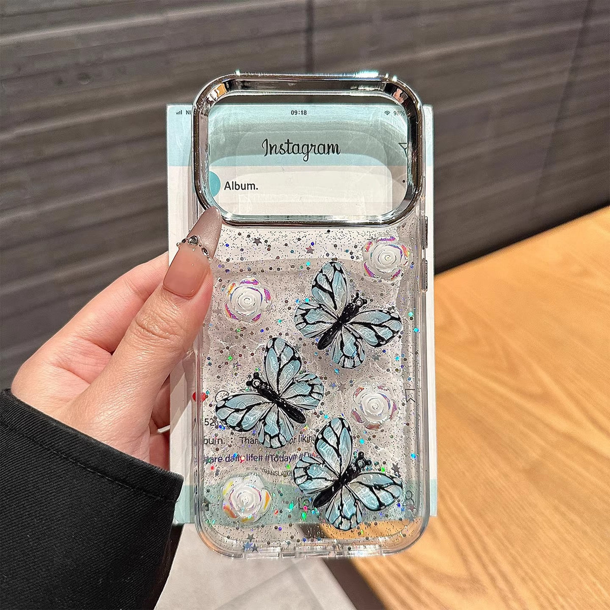 Butterfly 3D phone case