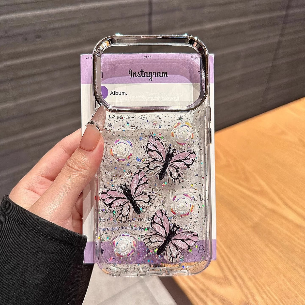 Butterfly 3D phone case