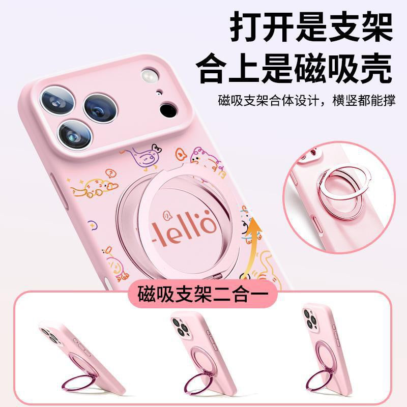 Premium phone case made of liquid silicone