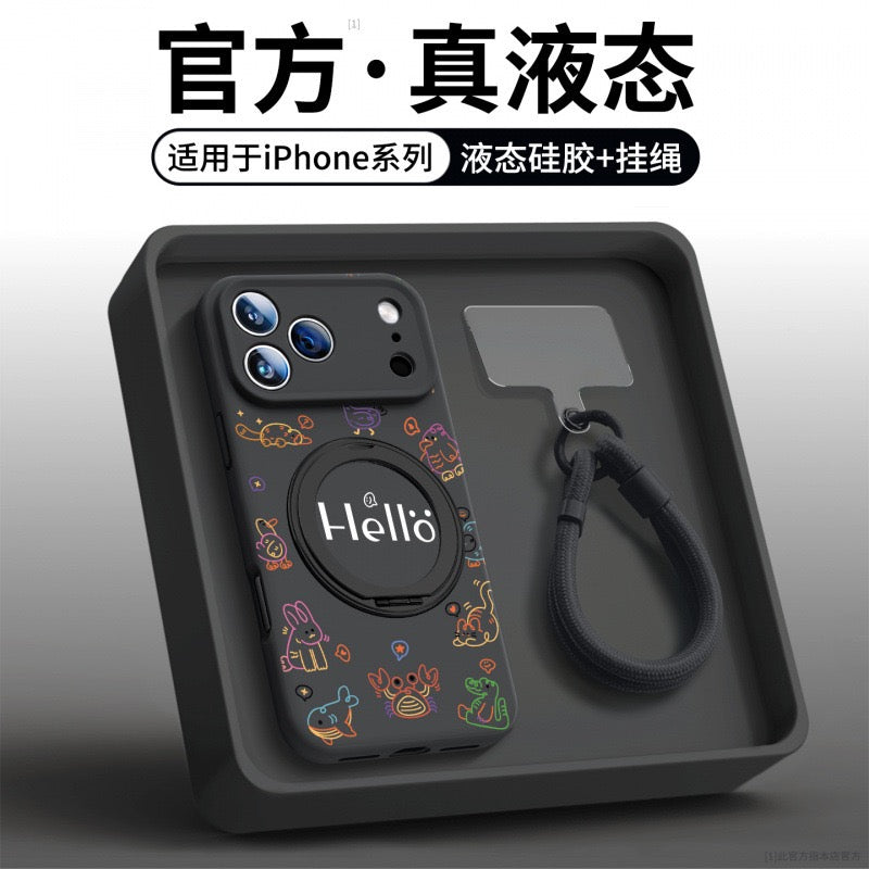 Premium phone case made of liquid silicone