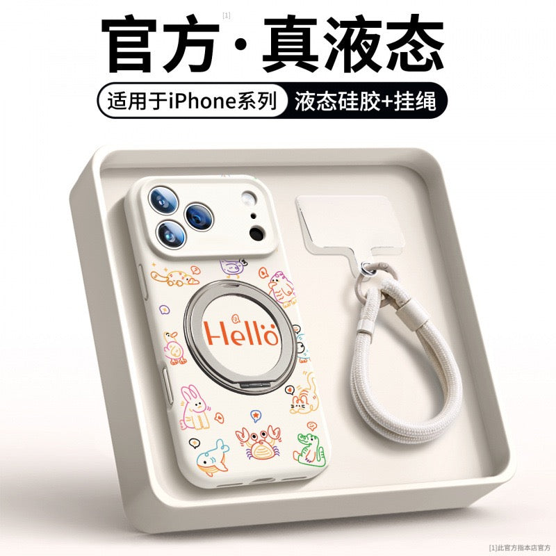 Premium phone case made of liquid silicone