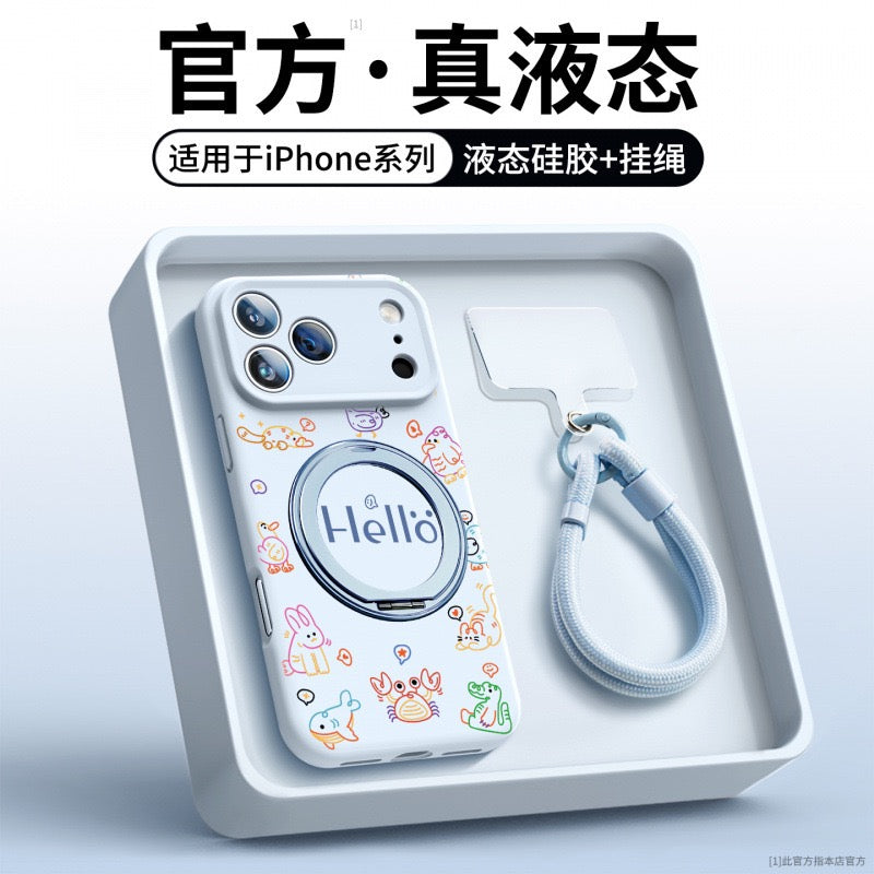 Premium phone case made of liquid silicone